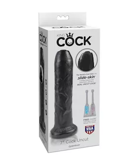 King Cock 7 Inch Uncut Cock