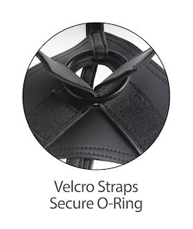 King Cock Strap-on Harness With 7 Inch Uncut Cock