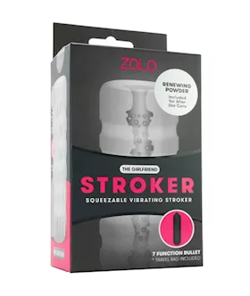 Zolo Girlfriend Squeezable Vibrating Stroker