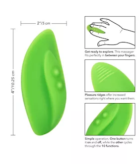 Mini Marvels Silicone Marvelous Teaser Clitoral Massager