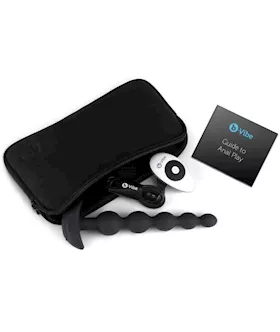 B-vibe Cinco Rechargeable Remote Control Anal Beads