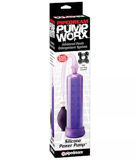 Pump Worx Silicone Power Pump Purple