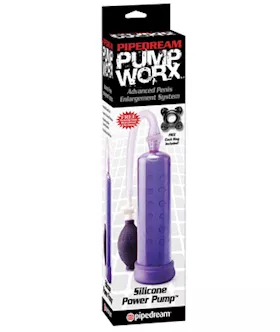 Pump Worx Silicone Power Pump Purple