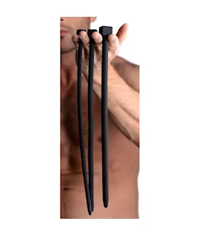 Bolted Deluxe Silicone Urethral Sounds