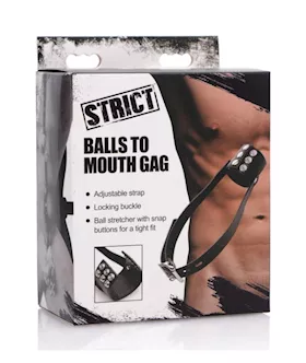 Balls To Mouth Gag