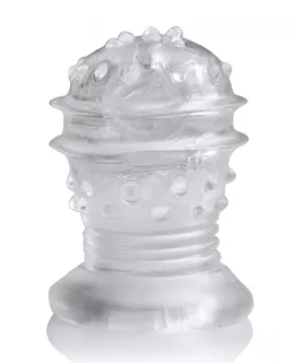 Clear Vibrating Penis Head Teaser