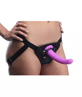 Navigator Silicone GSpot Dildo With Harness