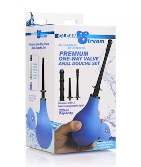 Premium One-way Valve Anal Douche Set