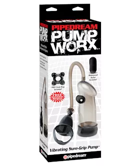 Pump Worx Vibrating Sure Grip Pump