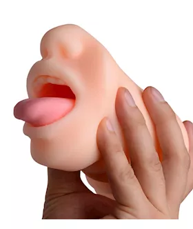 Sydney's Deep Throat Stroker