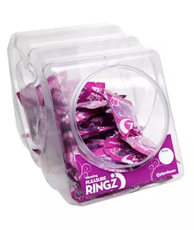 Vibrating Pleasure Ringz Bowl 36 Units