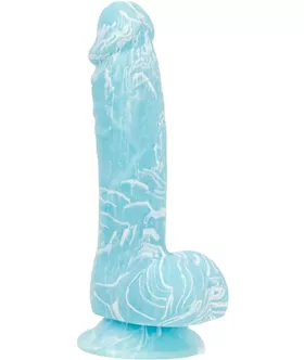 Luke Glow In The Dark 7.5 Inch Dildo With Balls