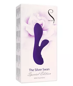 The Silver Swan Special Edition Rabbit Vibrator