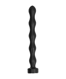 All Black Butt Plug - 32 Cm
