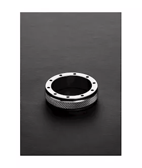 Cool & Knurl Cock Ring - (15x50mm)