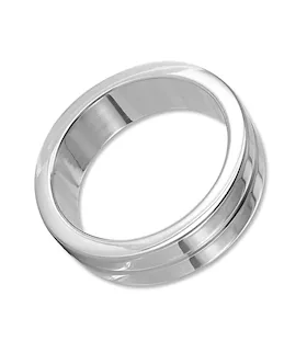 Single Grooved Cock Ring - (15x40mm)