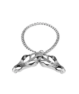 Clover Nipple Clamp With Chain
