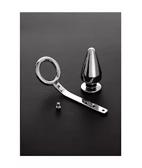 Cock Ring & Butt Plug - Large
