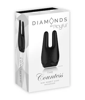 Diamonds The Countess Mini Rabbit Ears Massager