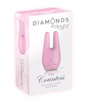 Diamonds The Countess - Mini Rabbit Ears Massager