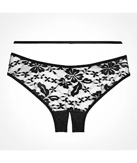 Sweet Heavens Crotchless Panty