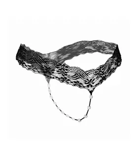 Amore Lacy Pearl Thong