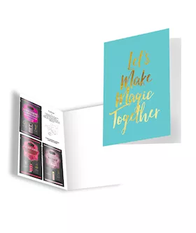 LETS MAKE MAGIC TOGETHER GREETING CARD