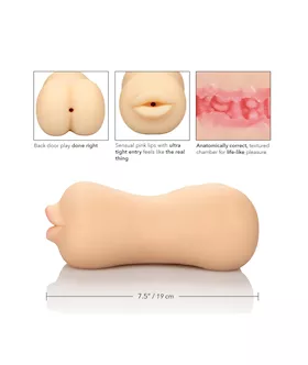 Stroke It Mouth/ass Masturbator
