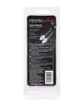 Nipple Play Non-piercing Nipple Jewelry Crystal Teardrop
