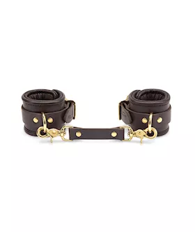 Coco De Mer  Leather Wrist Cuffs