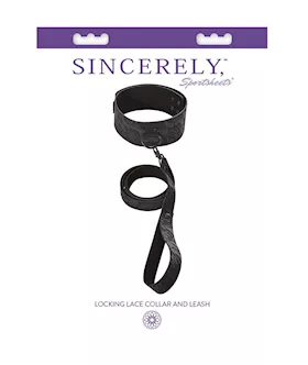 Sincerely Locking Lace Collar & Leash