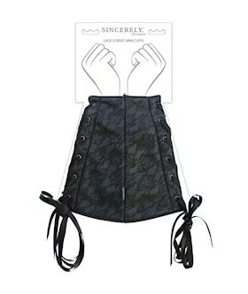 Sincerely Lace Corset Arm Cuffs