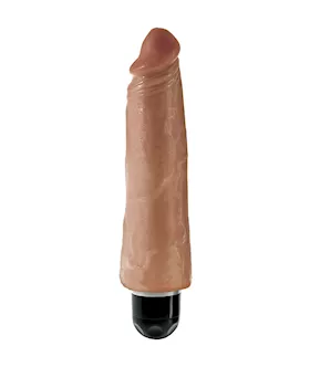King Cock 8 Inch Vibrating Dildo