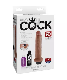 King Cock 7 Inch Squirting Dildo