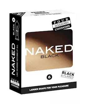 Four Seasons Naked Black Condoms