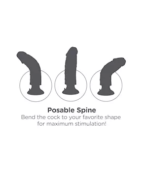 King Cock 9 Inch Vibrating Dildo