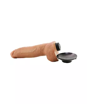 King Cock  9 Inch Vibrating Dildo With Balls