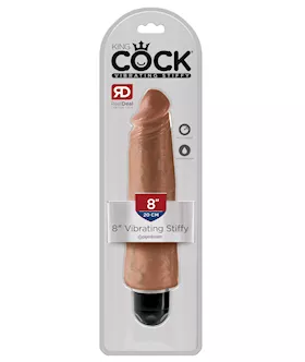 King Cock 8 Inch Vibrating Stiffy