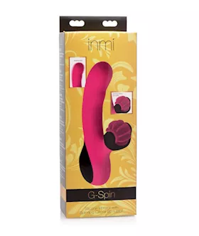Inmi G-spin Vibrator With Spinning Clitoral Stimulator