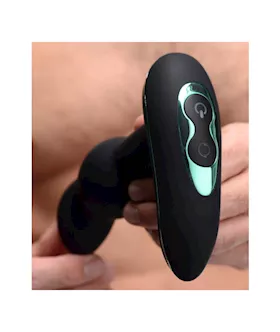 Rimsation 7x Silicone Prostate Vibe With Rotating Beads