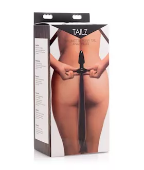 Brunette Pony Tail Anal Plug