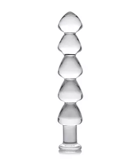Drops Anal Link Glass Dildo