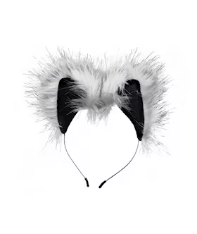 Tailz Grey Wolf Tail & Ears Set