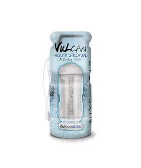 Cyberskin Vulcan Mouth Stroker W/cooling Glide Frost