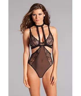 Ella Teddy - Lace And Mesh Teddy