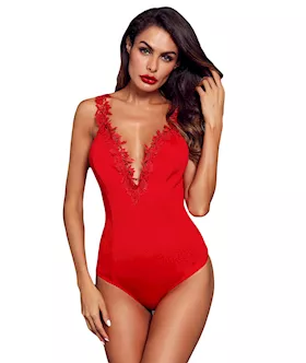 Deep Plunge Bodysuit