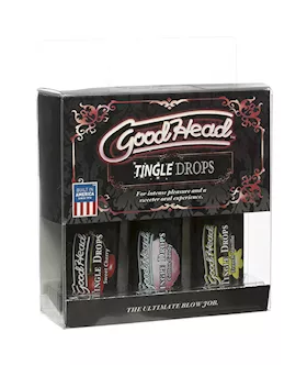 Goodhead Tingle Drops 3 Pack