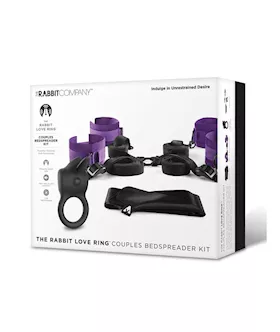 The Rabbit Company - The Rabbit Love Ring Couples Bed Spreader Kit