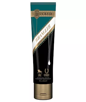 Bucked Wrangler Masturbation Cream - Leather (60ml)
