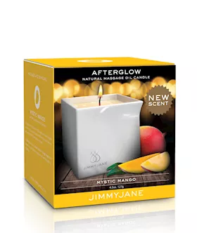 Jimmyjane Afterglow Massage Oil Candle - Mystic Mango
